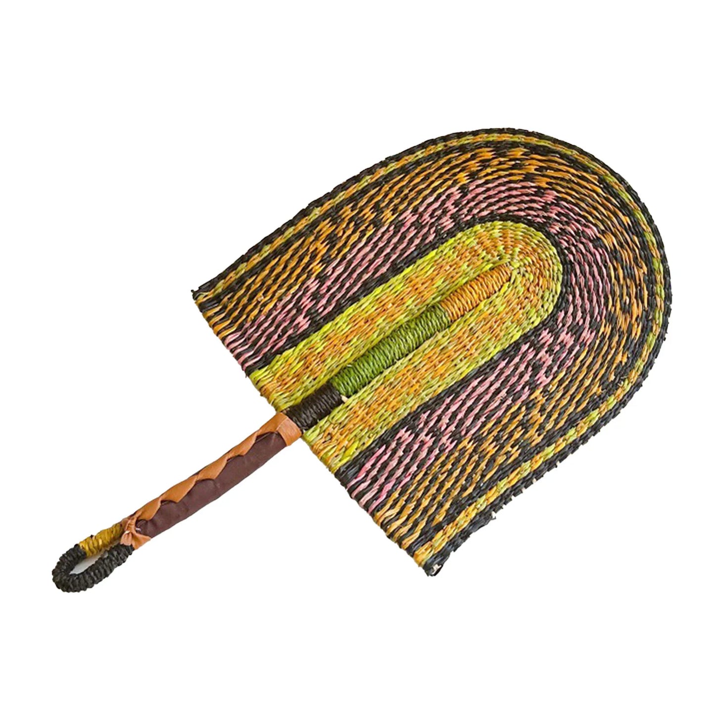Handwoven Bolga Fan