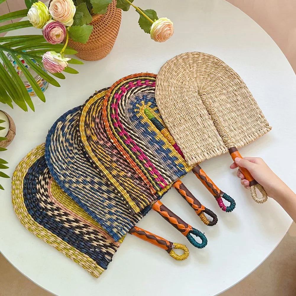 Handwoven Bolga Fan
