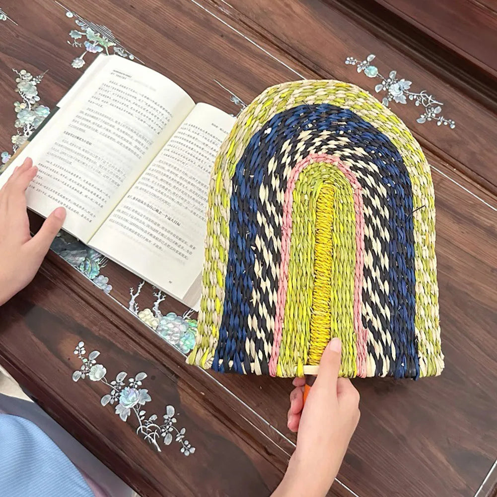 Handwoven Bolga Fan