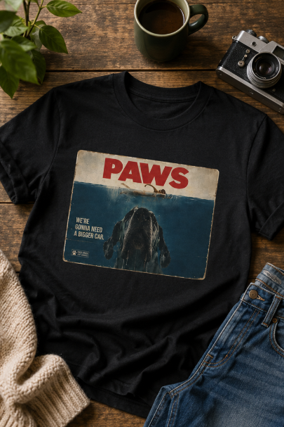 Paws  – Great Dane Movie T-Shirt