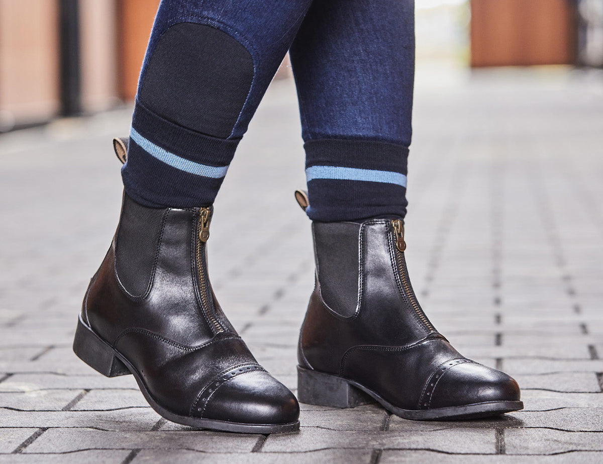 Dublin Foundation Zip Paddock Boots II – Black – product view 5