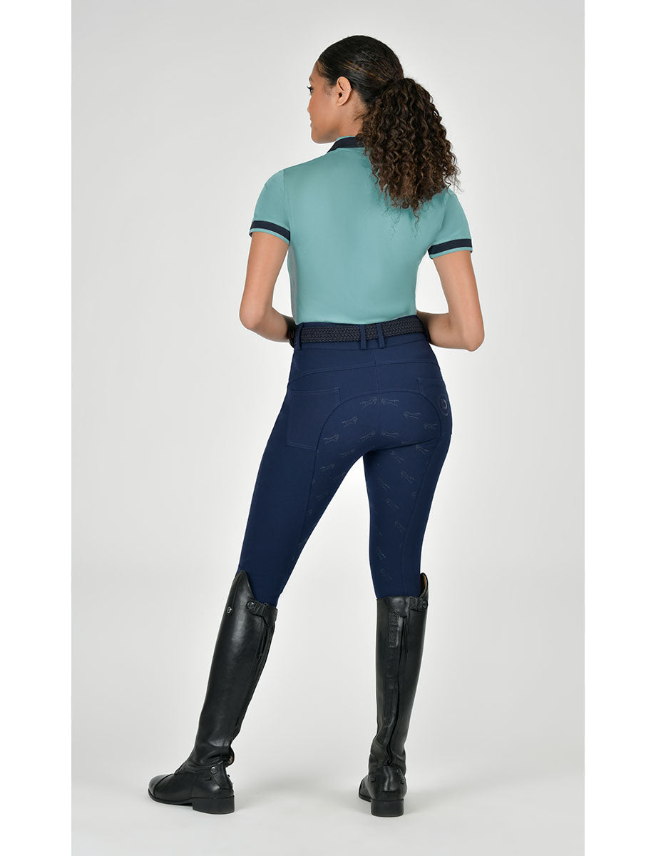 Dublin Cammy Comfort Twill Breeches – Navy – product view 3