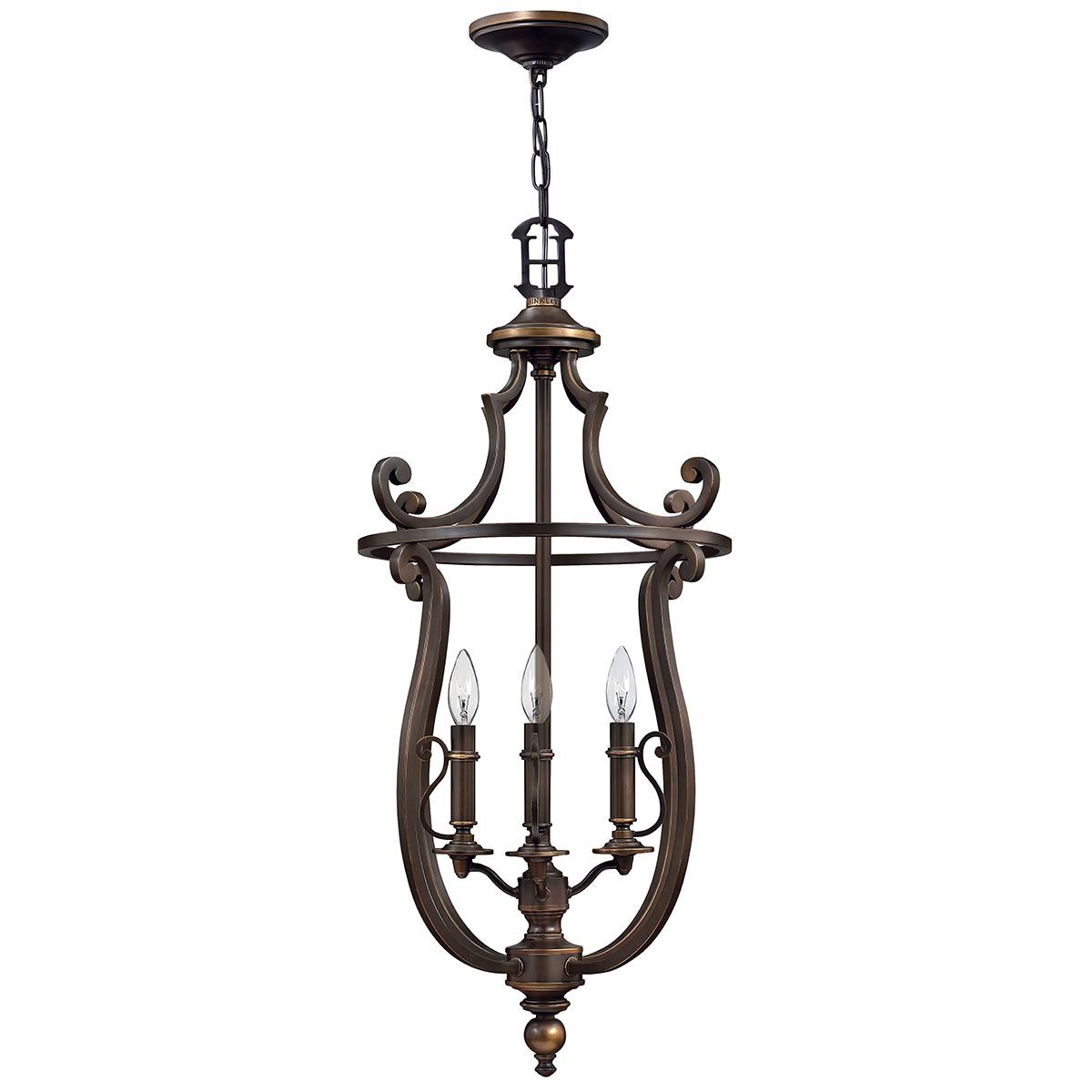 Plymouth 4-Light Olde Bronze Chandelier