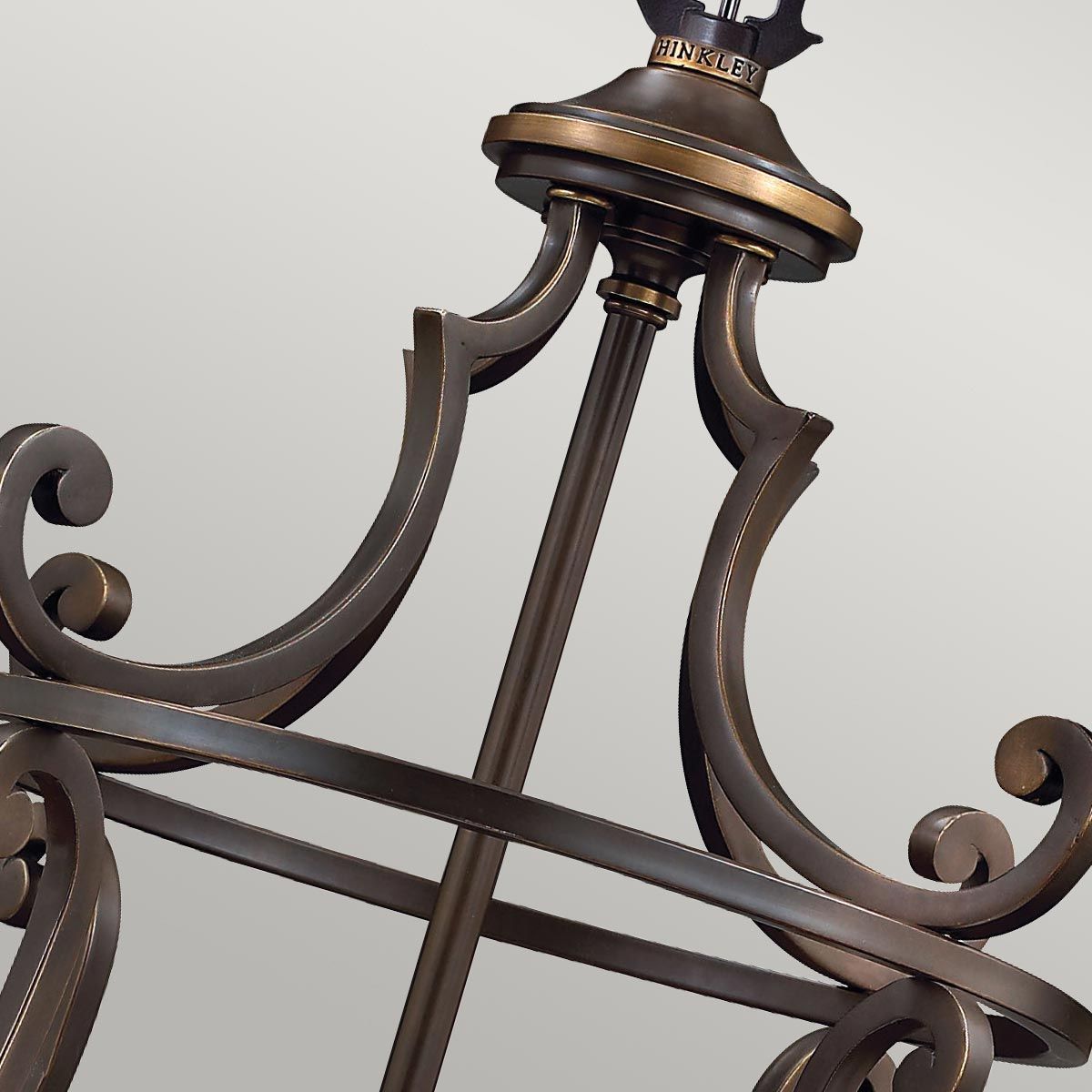 Plymouth 4-Light Olde Bronze Chandelier