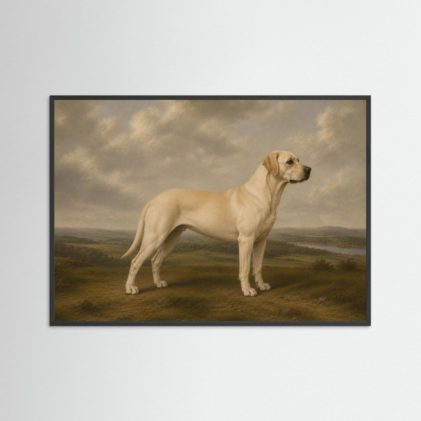 Labrador in the British Countryside Framed Wall Art  - Copy - Copy - Copy - Copy - Copy - Copy