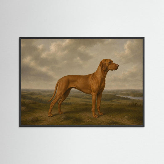 Vizsla in the British Countryside Framed Wall Art  - Copy - Copy - Copy - Copy - Copy - Copy