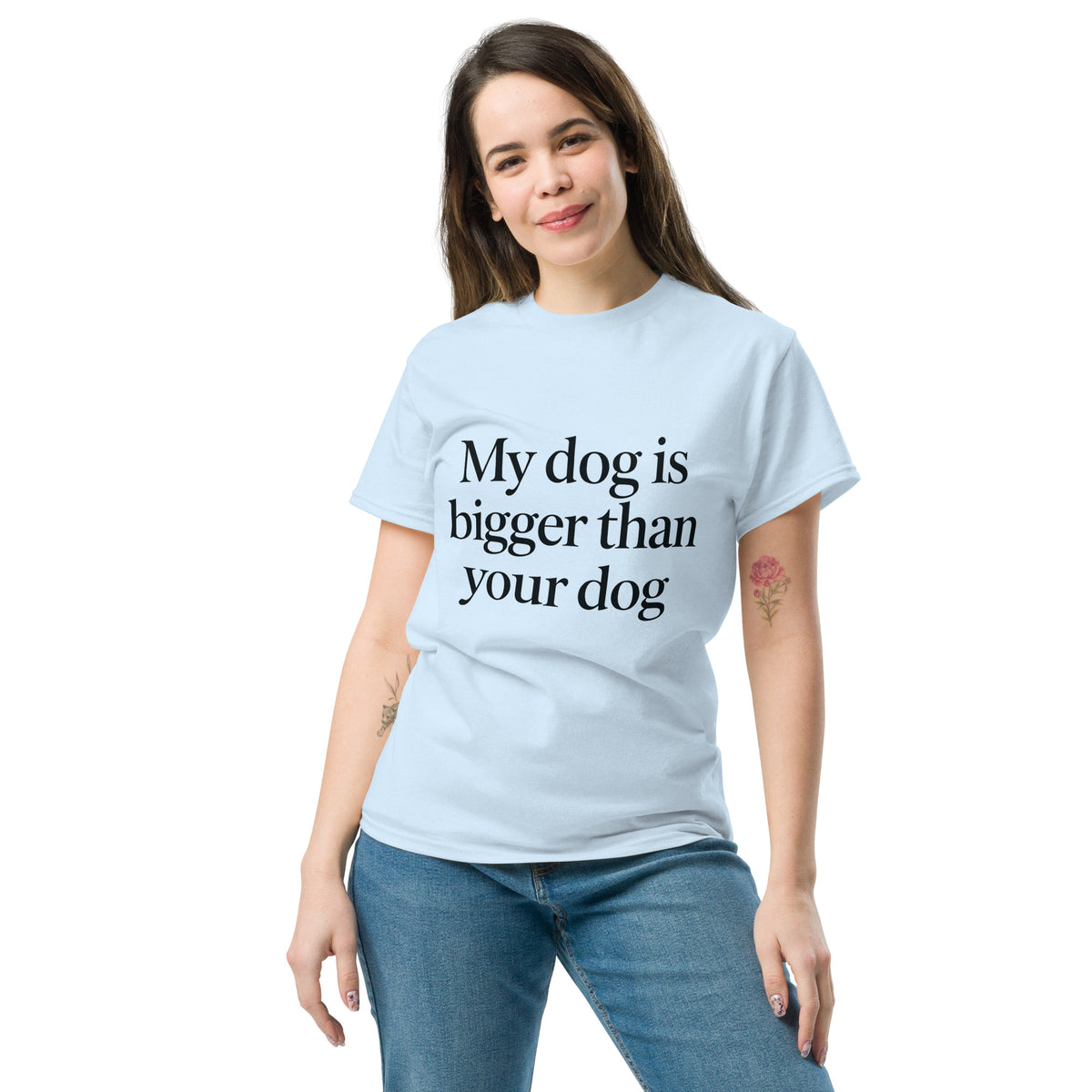 My Dog Is Bigger Than Your Dog Great Dane T-shirt